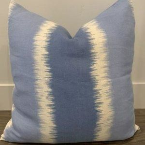 Thom Felicia Kravet Ikat Pillow